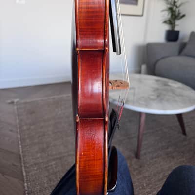 Mathias Neuner 15.5” viola with certificate 1809 - One piece back image 4