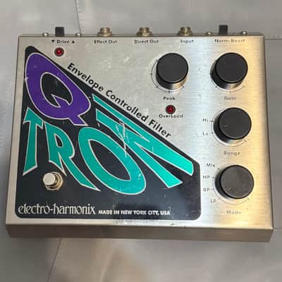 Electro-Harmonix Q-Tron Envelope Filter 1990s - Silver / Black / Teal image 1