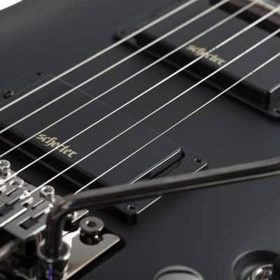 Schecter Demon-6 FR Electric Guitar B-Stock - Aged Black Satin (3661) image 9