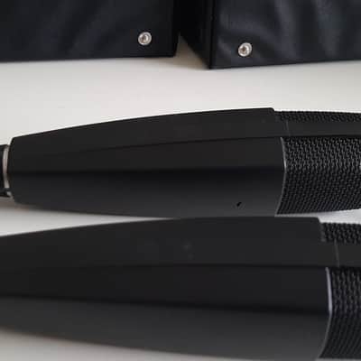 Set of 2x Sennheiser MD 421-U4 matched serials Cardioid Dynamic Microphones 1960s - 1990s - Black image 10