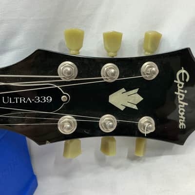 Epiphone Dot Ultra 339 Semi-Hollow Electric Guitar - Blue image 4