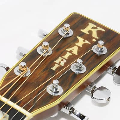 Excellent 1976 K.Yairi Japan YW-1000 Acoustic Guitar RefNo 1146 image 8