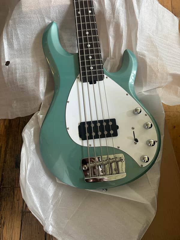 Sterling StingRay Ray35 with Roasted Maple Neck 2018 - Present - Dorado Green image 1