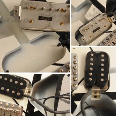ESP Black / White Striped Guitar AlienXnation Vintage image 9