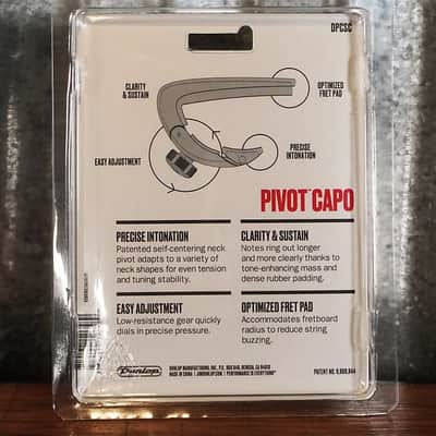 Dunlop DPCSC Pivot Capo Satin Chrome Guitar Capo image 2