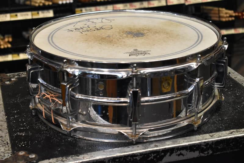 Vintage 1960s Ludwig Supraphonic 5x14 Snare Drum image 1