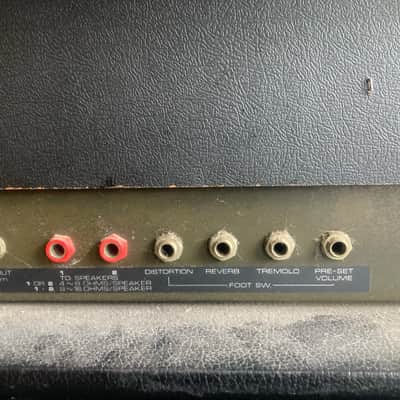 Yamaha G100 1970’s - Black half stack image 4