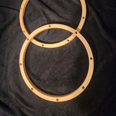 PDP Wood Snare Drum Hoops 13" 8-Lug hoops image 2