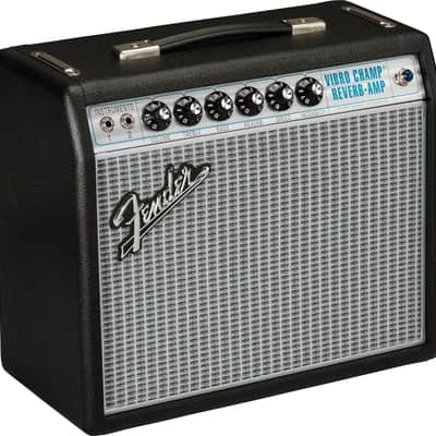 Fender '68 Custom Vibro Champ Reverb Guitar Combo Amp, 120V image 1