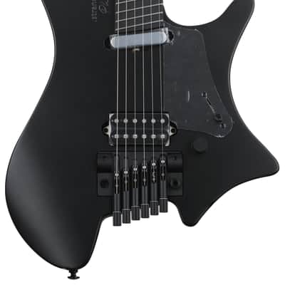 Strandberg Sälen NX 6 Tremolo Plini Edition Electric Guitar - Black with Suhr Pickups image 2