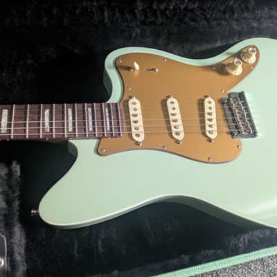 Fender Parallel Universe II Strat-Jazz Deluxe 2020 - Transparent Faded Seafoam Green image 14