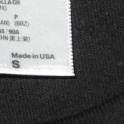 new A+ (with product label) genuine EMG Santa Rosa T-Shirt Men's Small, 100% Combed Cotton, Short Sleeve (It visibly a lot smaller than a typical Men's Size Small shirt. Please refer to the measurements that I have provided in description) image 3