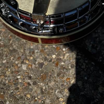 Washburn B-19 5 string banjo 1987 - Sunburst image 4
