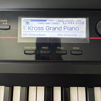 Korg KROSS 88-Key Digital Synthesizer Workstation 2010s - Black