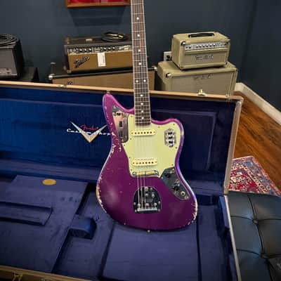 Fender Custom Shop 1965 Jaguar - Aged Purple Metallic image 5