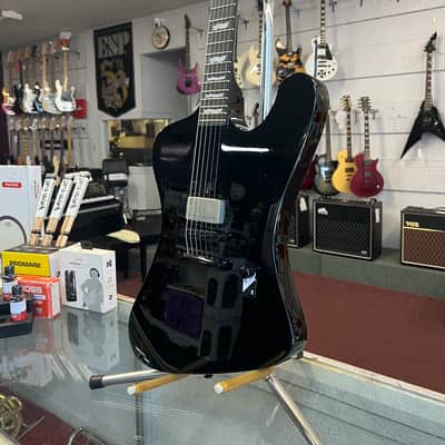ESP LTD Phoenix-201 6 String Electric Guitar in black image 4
