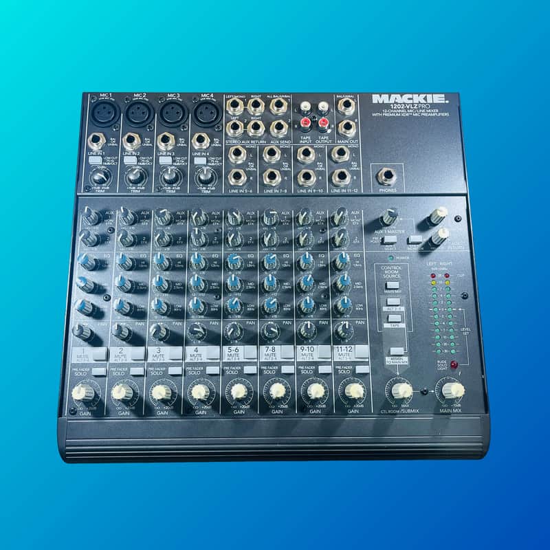 【動作良好】MACKIE 1202-VLZPRO ミキサー Mackie 1202 VLZ Pro 12-Channel Mic / Line Mixer | Reverb