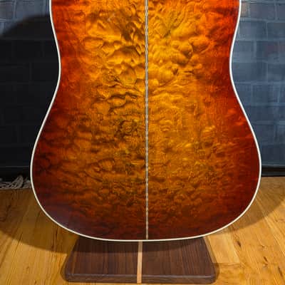 Gibson 2024 Custom Shop STUNNER PSL Doves In Flight Quilt Wildfire Burst 1 of 5 w/ OHSC, CoA & Build Sheet image 2