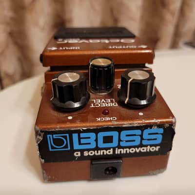 1982 Boss OC-2 Octaver - Rare Early Made in Japan Black Label - Pristine image 5