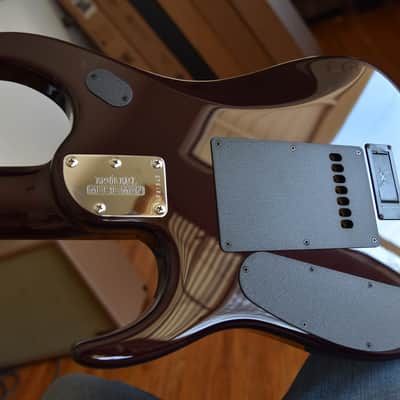 Ernie Ball Music Man JP12 BFR 7-string, OHSC, 2012,  Great condition, John Petrucci signature guitar, Ball Family Reserve image 5
