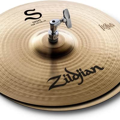 Zildjian 14" S Series Hi-Hat Cymbals (Pair) 2016 - Present - Brilliant image 1