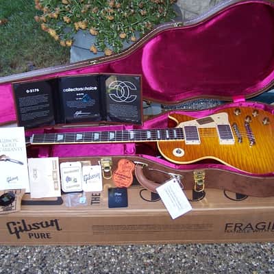 2015 Gibson Collectors Choice #33 60 Les Paul Jeff Hanna Burst True Historic Big Time  Wavy Top image 24