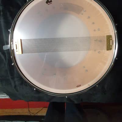 DW Collector's Series 6.5x14 VLT Maple Snare Drum 2023 - Teal Glass Finish image 9