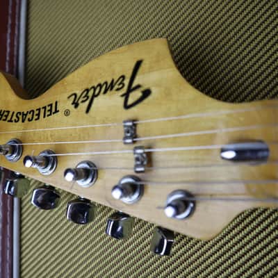 Fender Telecaster Deluxe 1975 w/ Original 1973 neck Walnut Mocha Vintage HH double cunife wide range humbuckers w/ HSC Brown Rare image 5