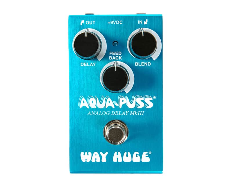 Way Huge Smalls Aqua Puss Analog Delay Pedal - Open Box image 1