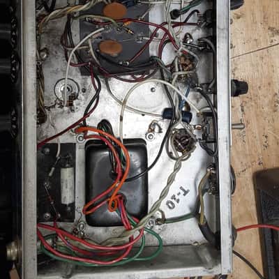 Fender Bassman 50 2-Channel 50-Watt Guitar Amp Head 1972 - 1976 - Silverface image 16