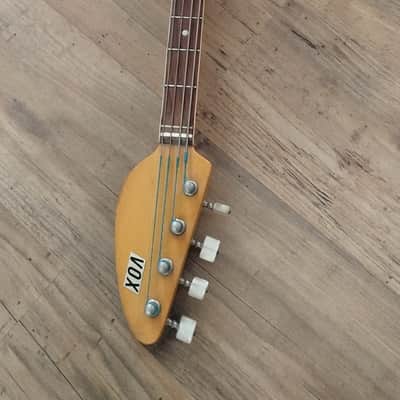 Vintage 1960s Vox Bill 'Wyman Bass' Teardrop Original UK Sunburst image 5
