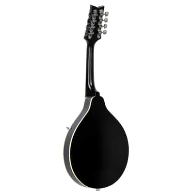 Ortega RMAE40SBK A-Style Series Spruce Top Maple Neck 8-String Mandolin w/Gig Bag image 3