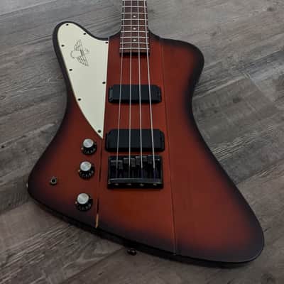 Lefty 1990s Tokai TB48 Thunderbird Vintage Sunburst (2-tone) - Made in Korea image 2