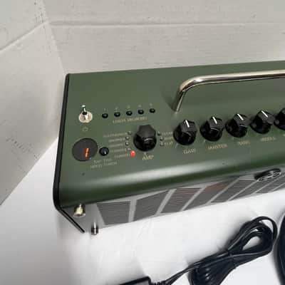 Yamaha THR10X 10 Watt Desk Top Mini Guitar Amplifier High Gain METAL THR 10X Amp Portable Modeling Combo Amp EVH D 2 x 3" Stereo Digital Speakers 2013 - 2018 Camouflage Green Hi-Gain Steel Panther Approved. image 3