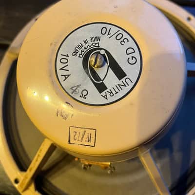 Vintage UNITRA GD 30/10 AlNiCo 12" speaker - 1970s - Beige image 2
