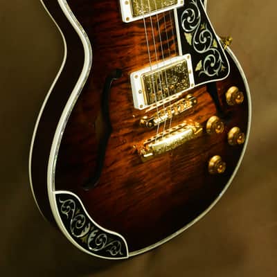 Gibson Les Paul Super Custom Carved Art Piece Electric Guitar image 9