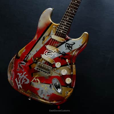 Fender Stratocaster Kamikaze Series 2nd Edition by EGC Aged heavy Relic image 6