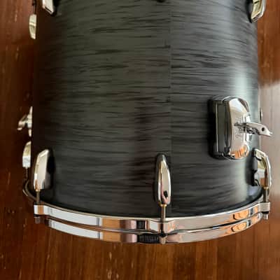 Pearl Masters Maple Gum Music City Custom 16x14 Floor tom 2021 - Matte Black Oyster #763 image 7