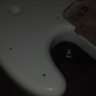 Fender jazz bass body mim Olympic White image 2