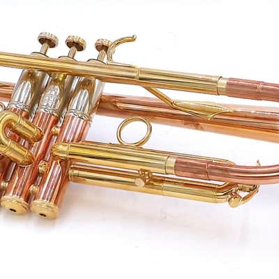 Bell Trumpets BT9-345-370C Trumpet in Raw Brass image 7