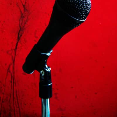 Vintage 1990's AKG D880 dynamic cardioid microphone Satin Black w accessories SM58 image 5