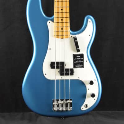 Fender Vintera III Late '60s Precision Bass Lake Placid Blue Maple Fingerboard image 1