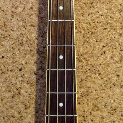 Ibanez Jet King JTKB200 bass (2009), Ivory finish with 'Argyle' pickguard plus new gig bag image 8