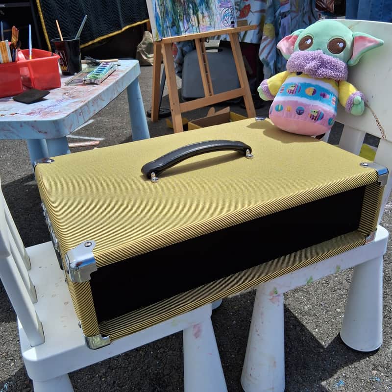 Proshop Pre-Fab 2U Rack Tote w/cover plate - New at Used price - Tweed & Stitch image 1