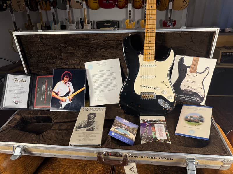 Fender Custom Shop Masterbuilt Eric Clapton Blackie Tribute 2006 - Black