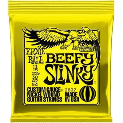 ERNIE BALL 2627 Beefy Slinky 011-054 Nickel plated Steel. Saiten für E-Gitarre image 1
