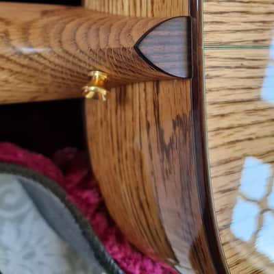 Taylor Pallet Master Built Custom Shop NAMM Acoustic Guitar Breedlove Forklift Inlay image 14