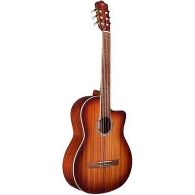 Cordoba Iberia C4-CE Edge Burst Acoustic-Electric Classical Guitar image 3