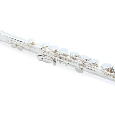 Prelude by Selmer 111 Student Flute - Silver-plated Keys with Split-E Mechanism image 1
