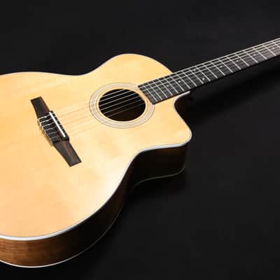 Taylor 214ce-N Nylon Acoustic-electric Guitar - Natural 500 image 3